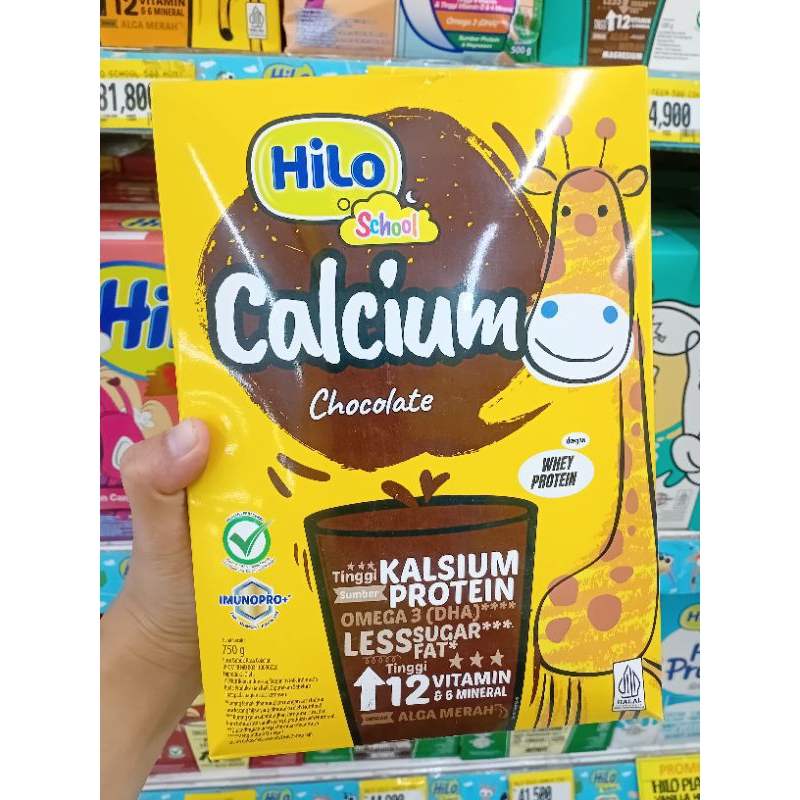 

Hilo School Coklat 750gr Susu Anak 5-12tahun Susu Kalsium