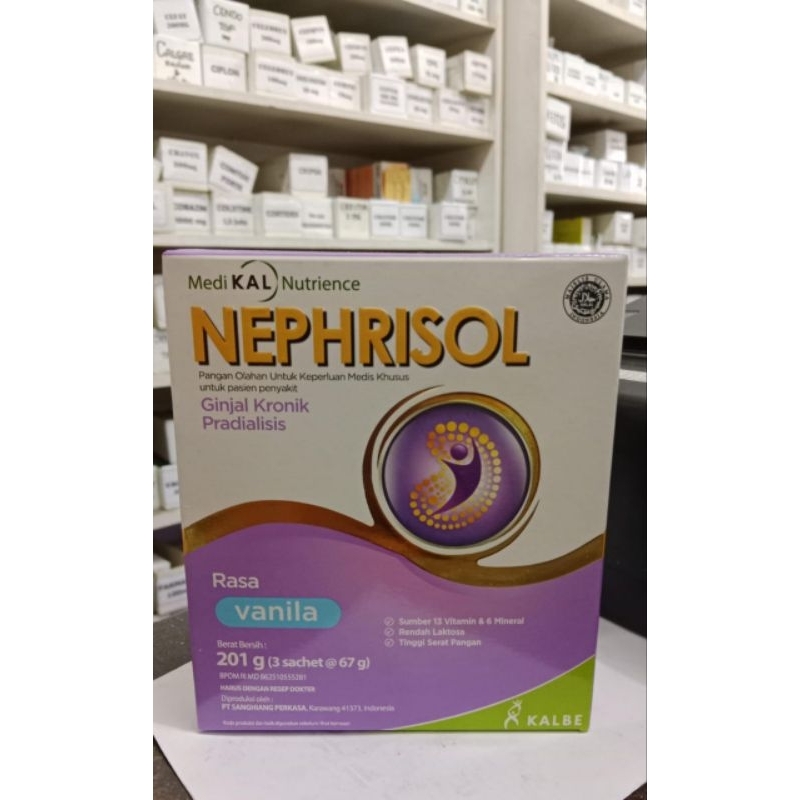 

Nephrisol Vanila 201gr - Untuk Penderita Ginjal Kronik