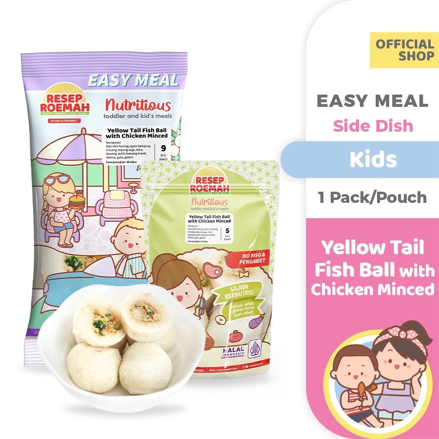 

Resep Roemah Hiwan Ikan isi Ayam Cincang / Yellow Tail Fish Ball with Chicken Minced / Frozen Food