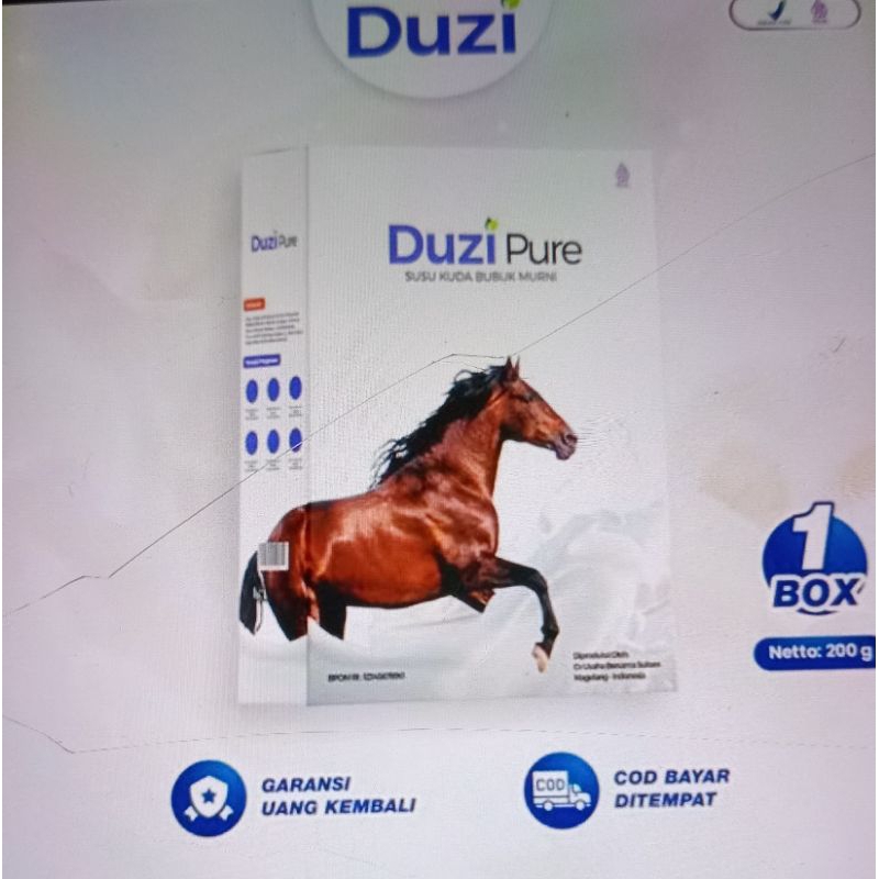 

DUZI PURE SUSU KUDA MURNI 100% ORIGINAL 2 Box AMAN