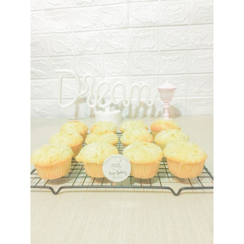 

Kue Muffin Keju | Cheese Muffin Cake