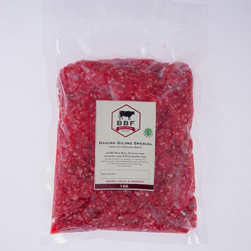 

DAGING SAPI GILING SPECIAL BBF MINCED BEEF GROUND BEEF DAGING CINCANG PREMIUM