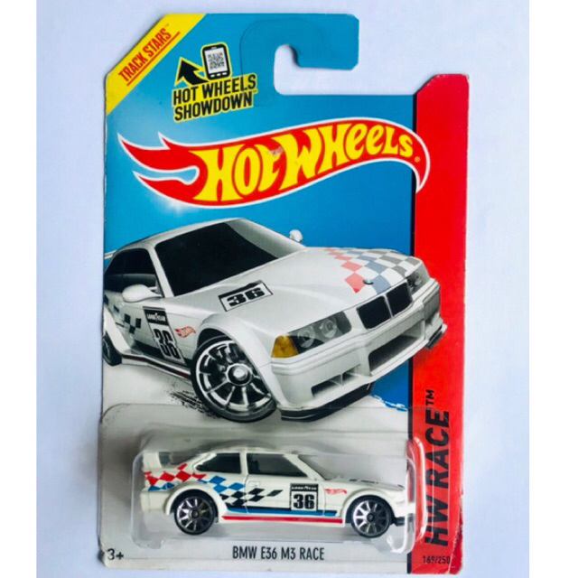 HOT WHEELS - BMW E36 M3 RACE  Wht