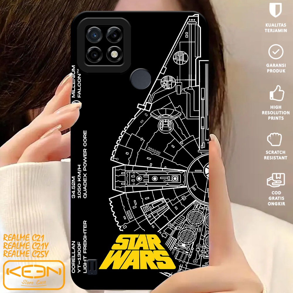 Case Realme C21Y/C25Y - Softcase Realme C21Y/C25Y Motif Abstrak - Casing Hp Realme C21Y/C25Y - Case 