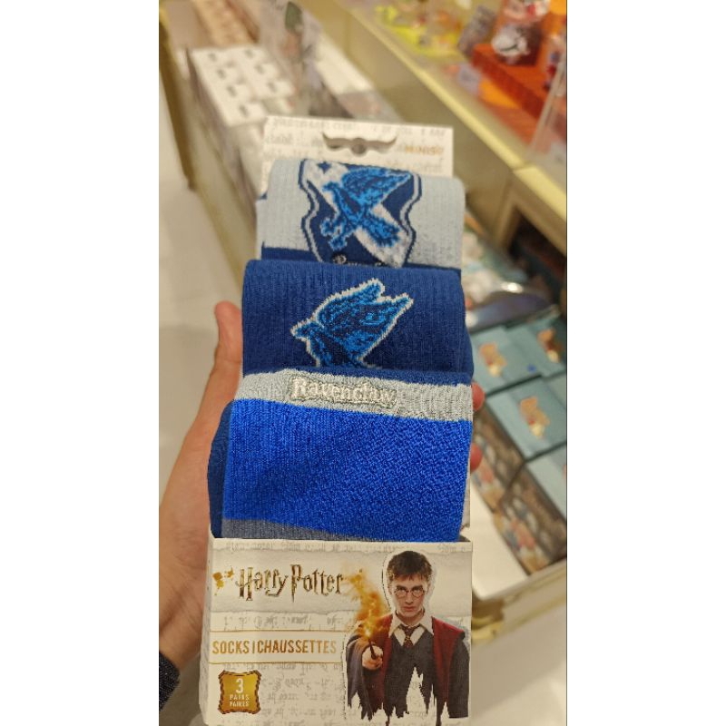 Kaos Kaki Panjang Ravenclaw Harry Potter Miniso