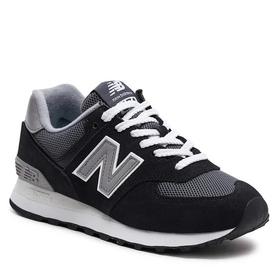 Sneakers New Balance 574 Black Grey U574TWE - NB 574 ORIGINAL RESMI