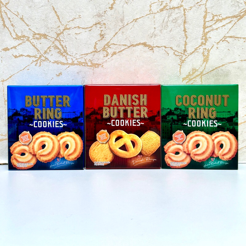 

Ever Delicious Cookies Danish Butter Coconut Ring Biskuit