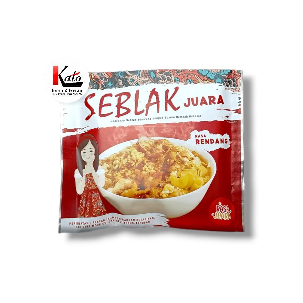 

Juara Seblak Rendang & Original 130gr