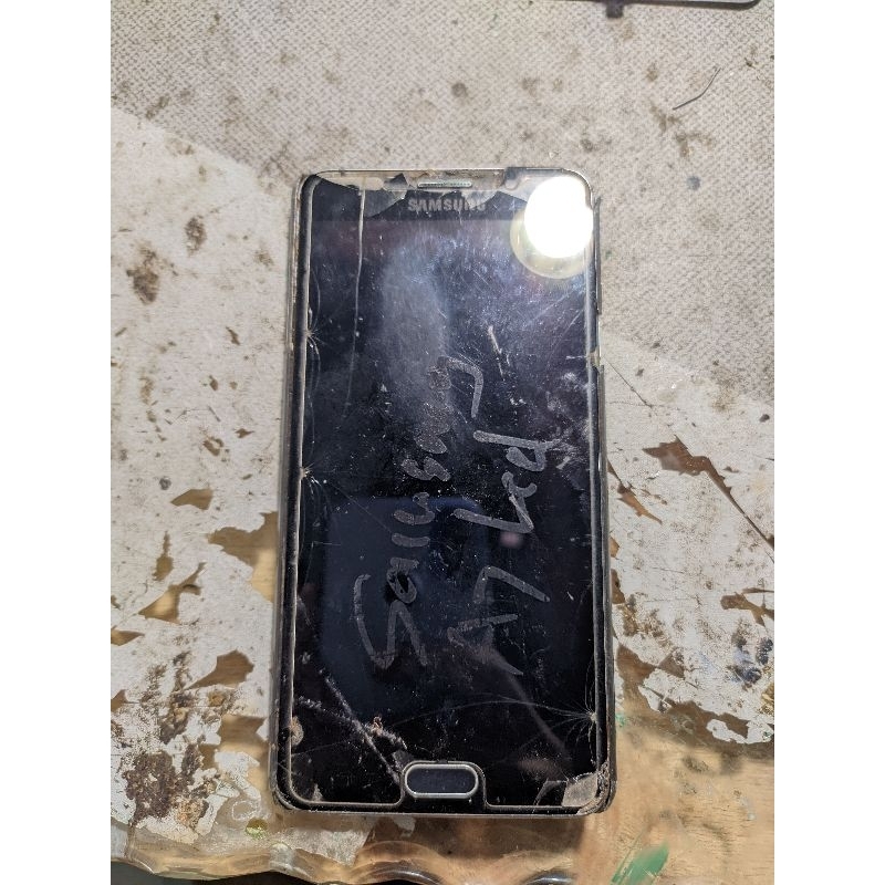 mesin normal samsung a7 2016 set frame unit tanpa batrai ram 3