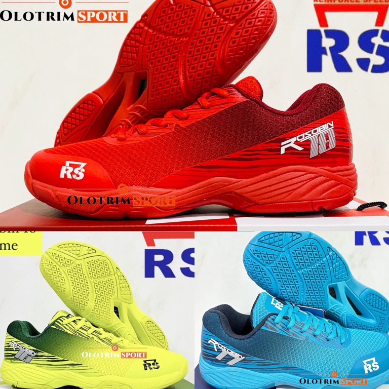 ART O6M4 Sepatu Badminton RS Rosobin 11 12 14 15 16 17 18 Original