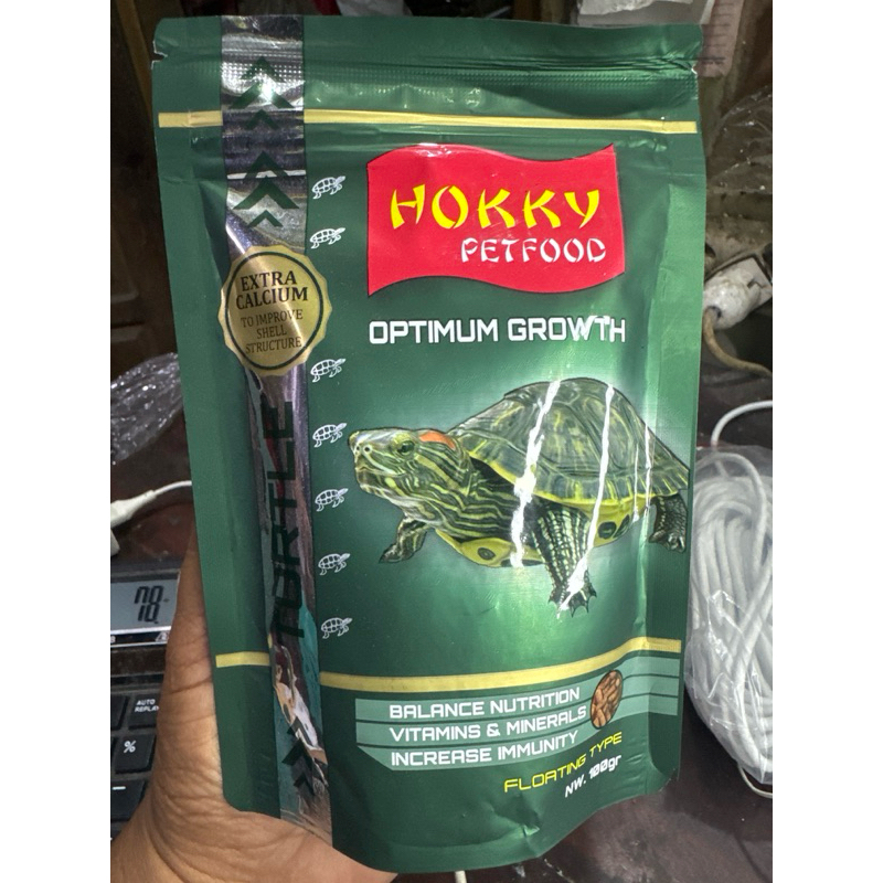 PAKAN KURA KURA JAPFA TURTLE OPTIMUM GROWTH