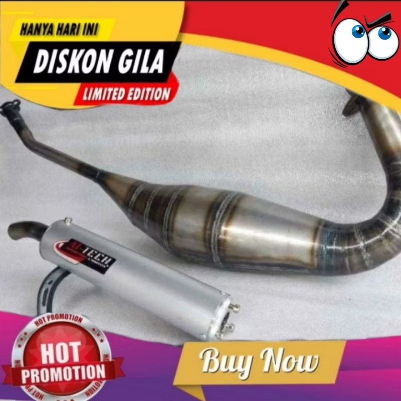 PROMO KNALPOT AITECH RACING NINJA R RR SS GALVANIS STELL