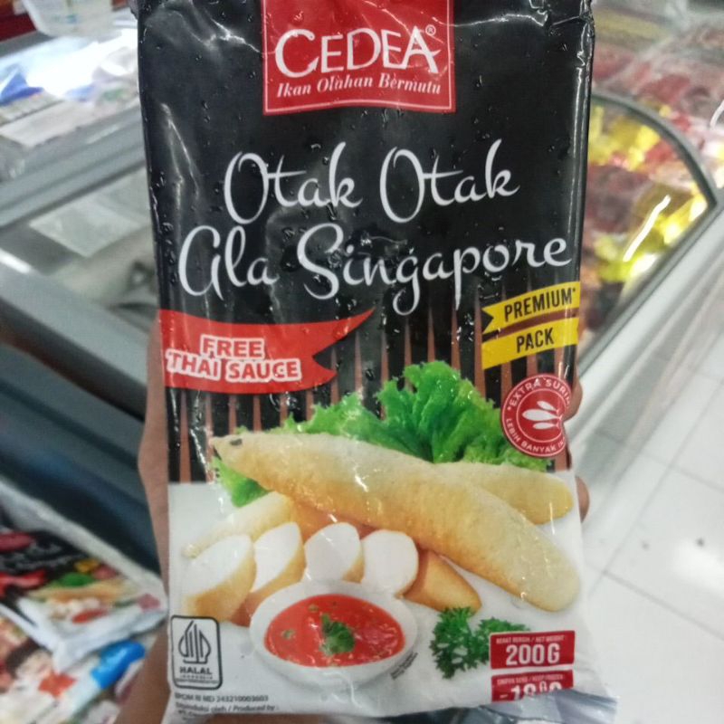 

Cedea otak2 singapore 200gr