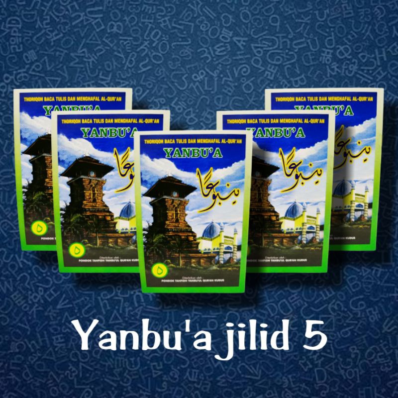 buku yanbu'a jilid 5/kitab yanbu'a jilid 5/yanbu'a jilid 1 sampai 7/thoriqoh baca tulis dan menghafa