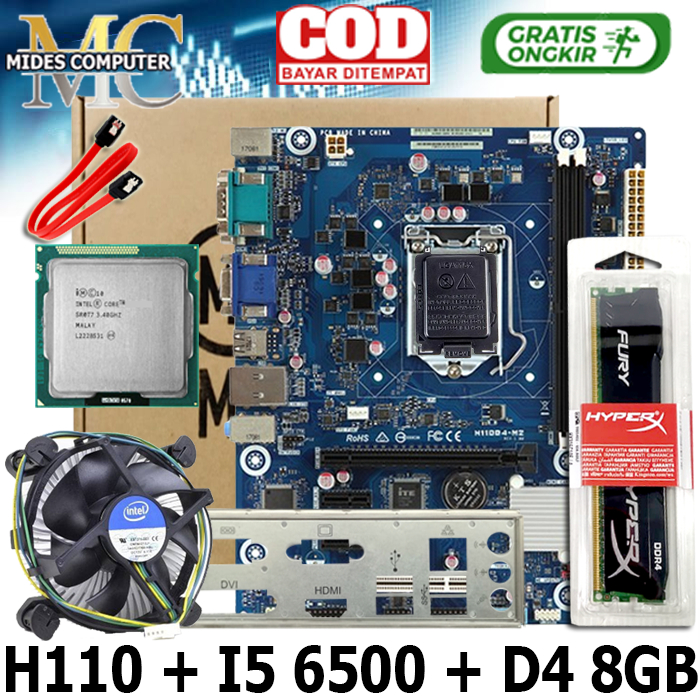 Mainboard MOBO H110 Intel LGA 1151 Asrock