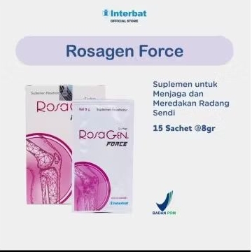 Rosagen Force Suplemen Sehat Sendi Otot Dan Tulang