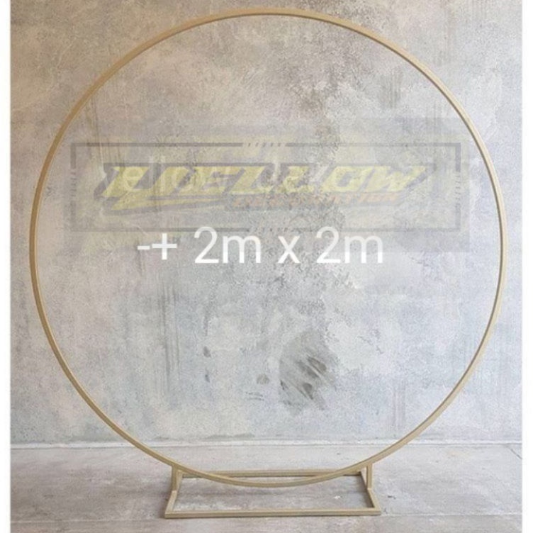 Promo Terkini  Lingkar Ring Besi backdrop dekor wedding