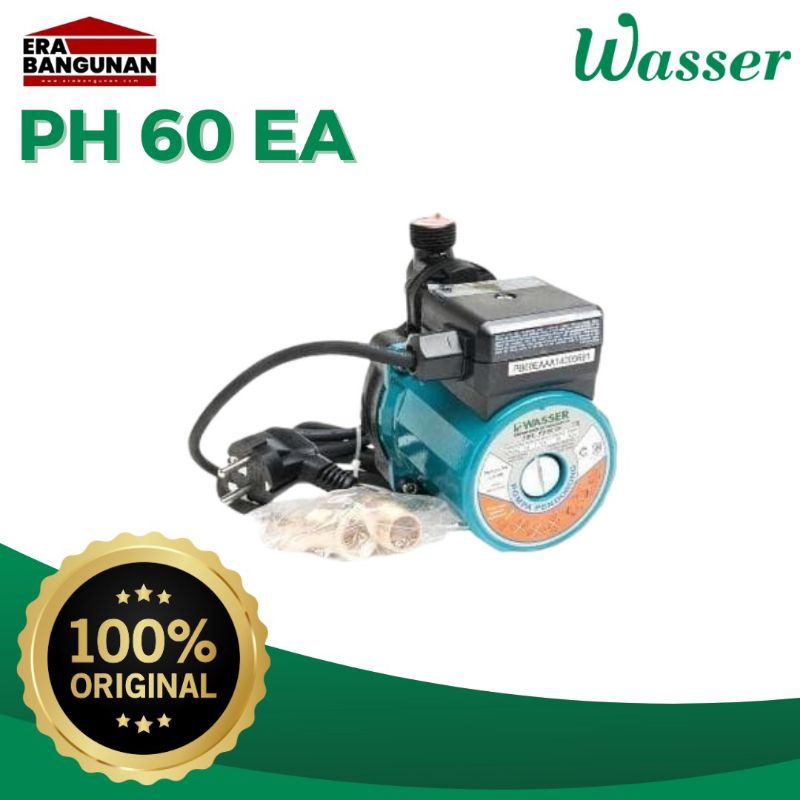 Mesin Pompa Pendorong WASSER PB 60 EA Booster Pump Wasser PB60EA