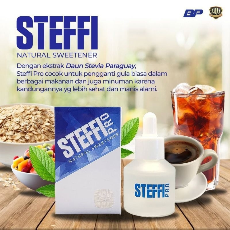 

STEFFI PRO pengganti gula alami