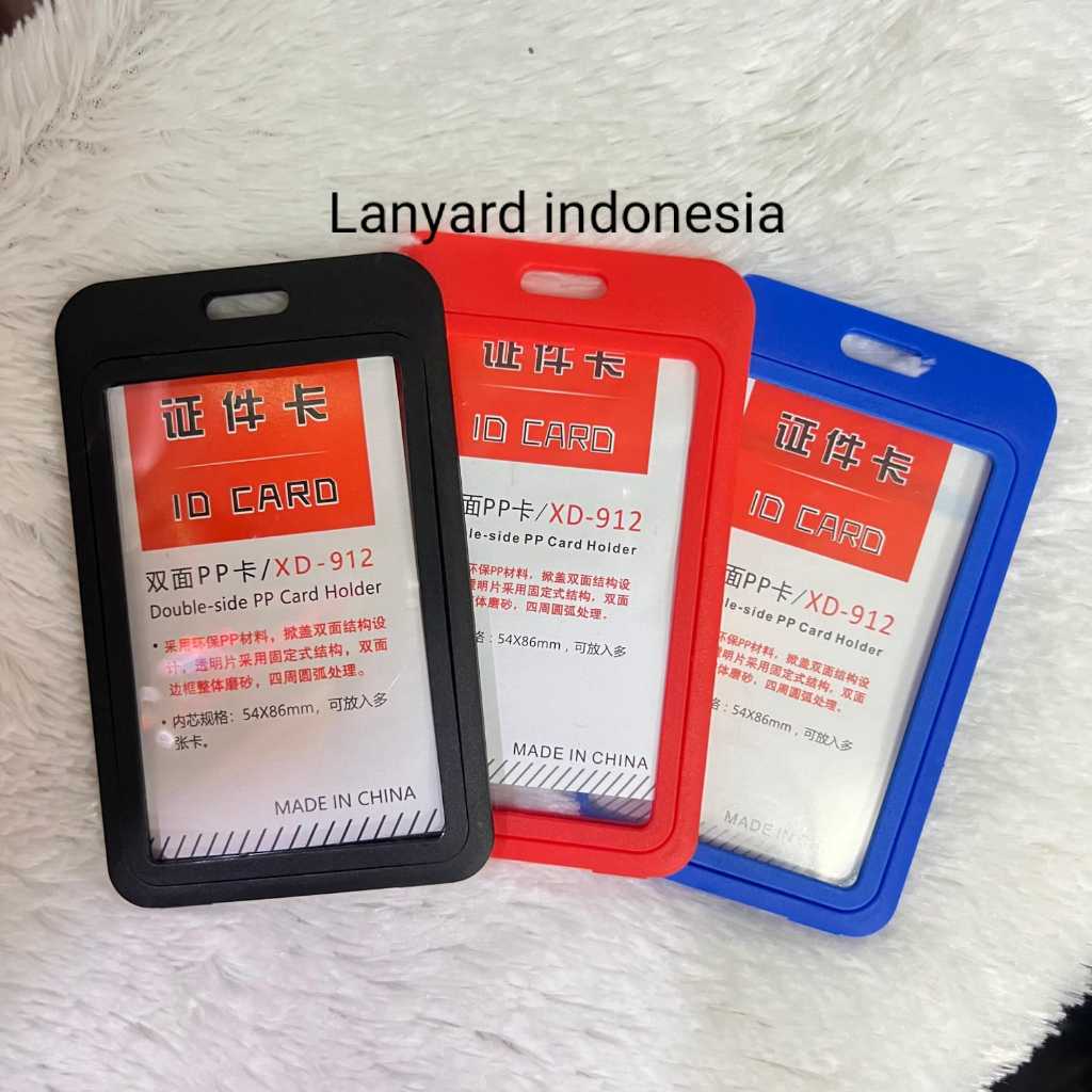 

FRAME CASING BOX DX912 HOLDER NAMETAG TEMPAT ID CARD DUA SISI KARTU, BAGUS