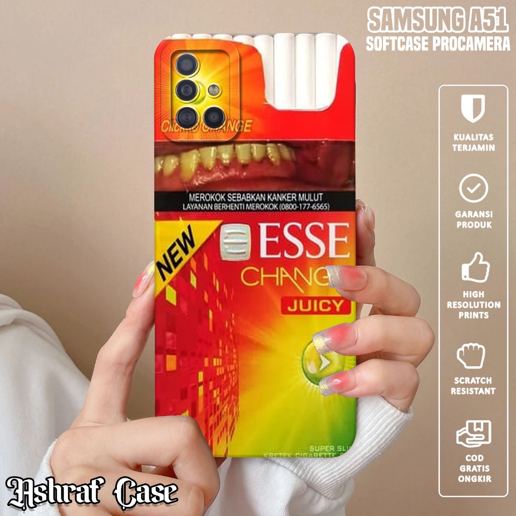 Case Samsung A51 - Casing Hp Samsung A51 ( ESS ) Silikon Hp Samsung A51 - Softcase Hp - Softcase Gla