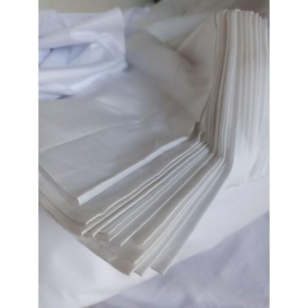 Kain Katun Mori Primissima GA Kain Kafan Kain Halus Putih 0.5m