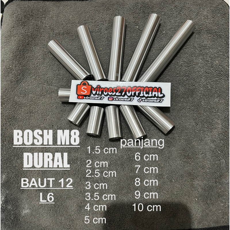 Bosh DURAL M8 BAUT 12 panjang 2 cm - 10 cm