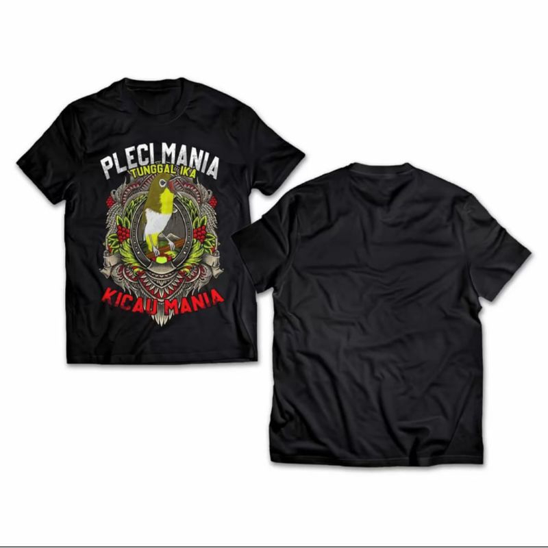 KAOS KICAU MANIA PLECI MANIA TUNGGAL IKA SPONSOR