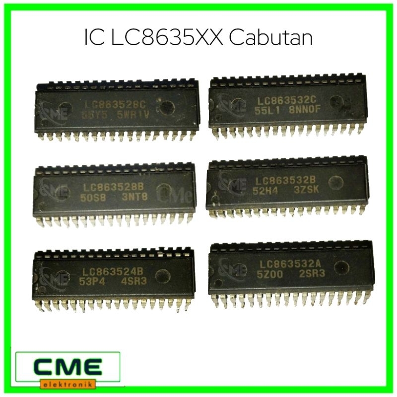 IC Cabutan LC863524 LC863528 LC863532 LC863548 / IC Program Tv Copotan Ori