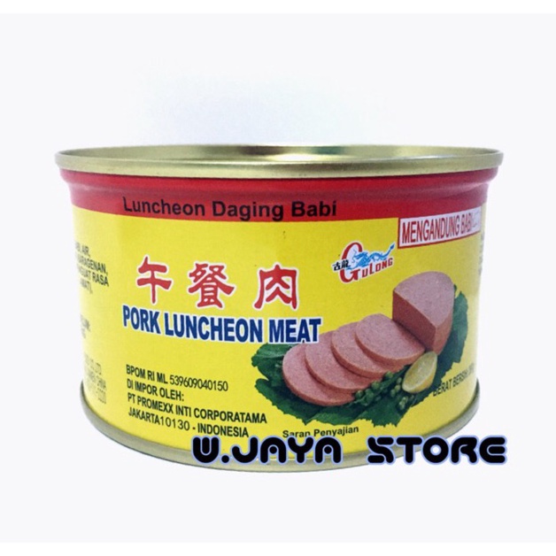 

Super Laris Maling Gulong Pork Luncheon Meat 397gram