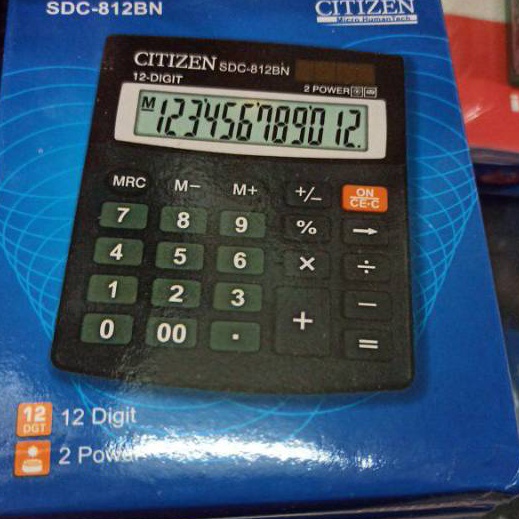 

Gila Calculator Citizen SDC 868L SDC 812BN CT 512