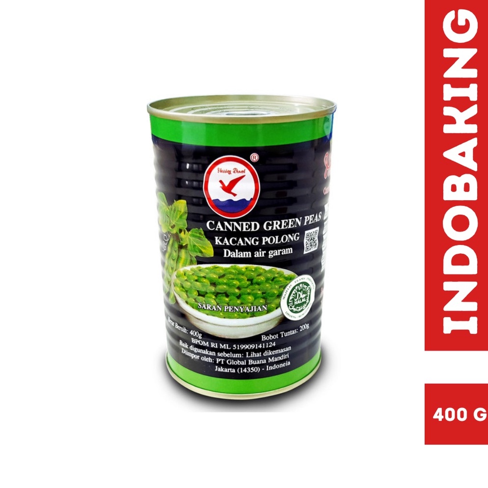 

Lebih hemat Kacang Polong Herring Kaleng Kacang Kapri Green Peas 4g
