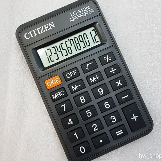 

Grosir Citizen LC312N Calculator 12 Dit pocket Kalkulator m untuk di saku pocket Kalkulator Citizen LC 312 Kalkulator Kecil 12 Dit