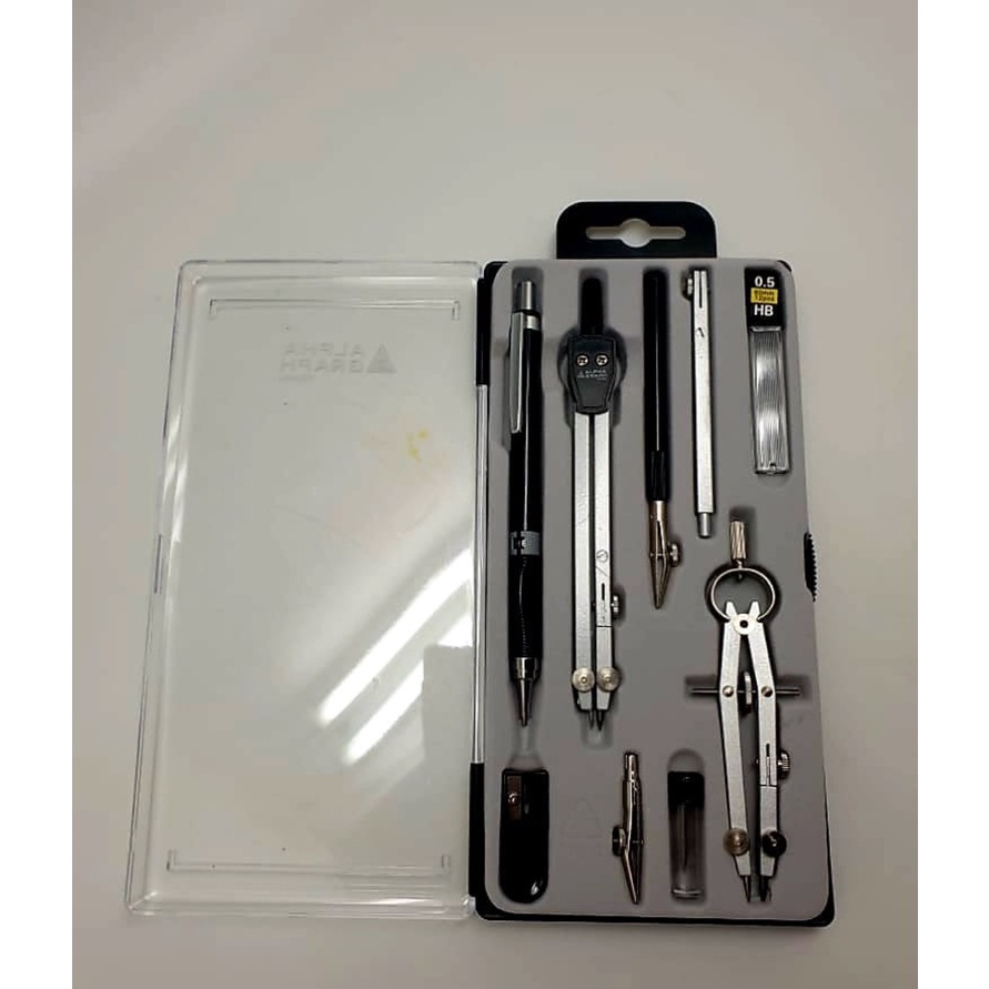 

KP8 jangka set teknik alpha ziegel graph