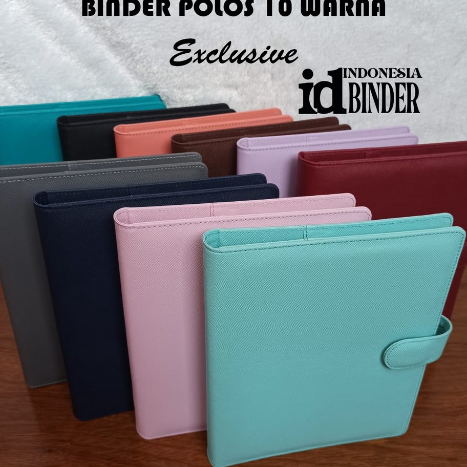 

Grosir BINDER POLOS EXCLUSIVE 12 WARNA PILIHAN A5 DAN B5