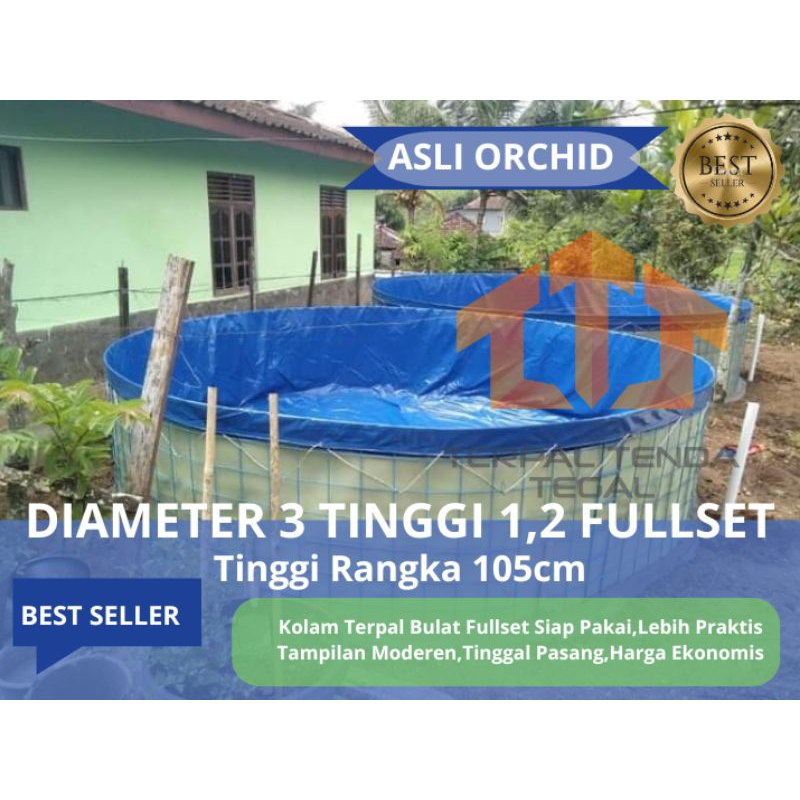 KOLAM BUNDAR FULLSET D3 T1,2