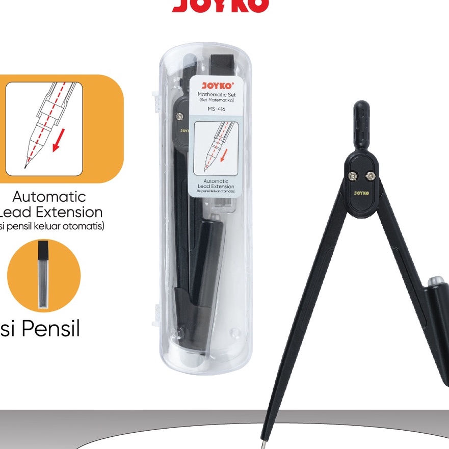 

Grosir Math Set Jangka Matematika Joyko MS416