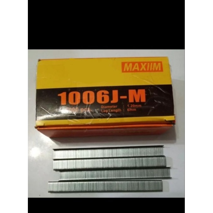 

Wah Maxiim Staples 16J isi refill staple 16 J isi 5 pcs kotak