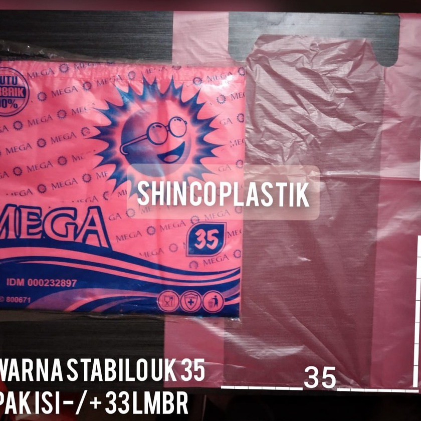 

Sale kantong plastik warna stabilo ukuran 35
