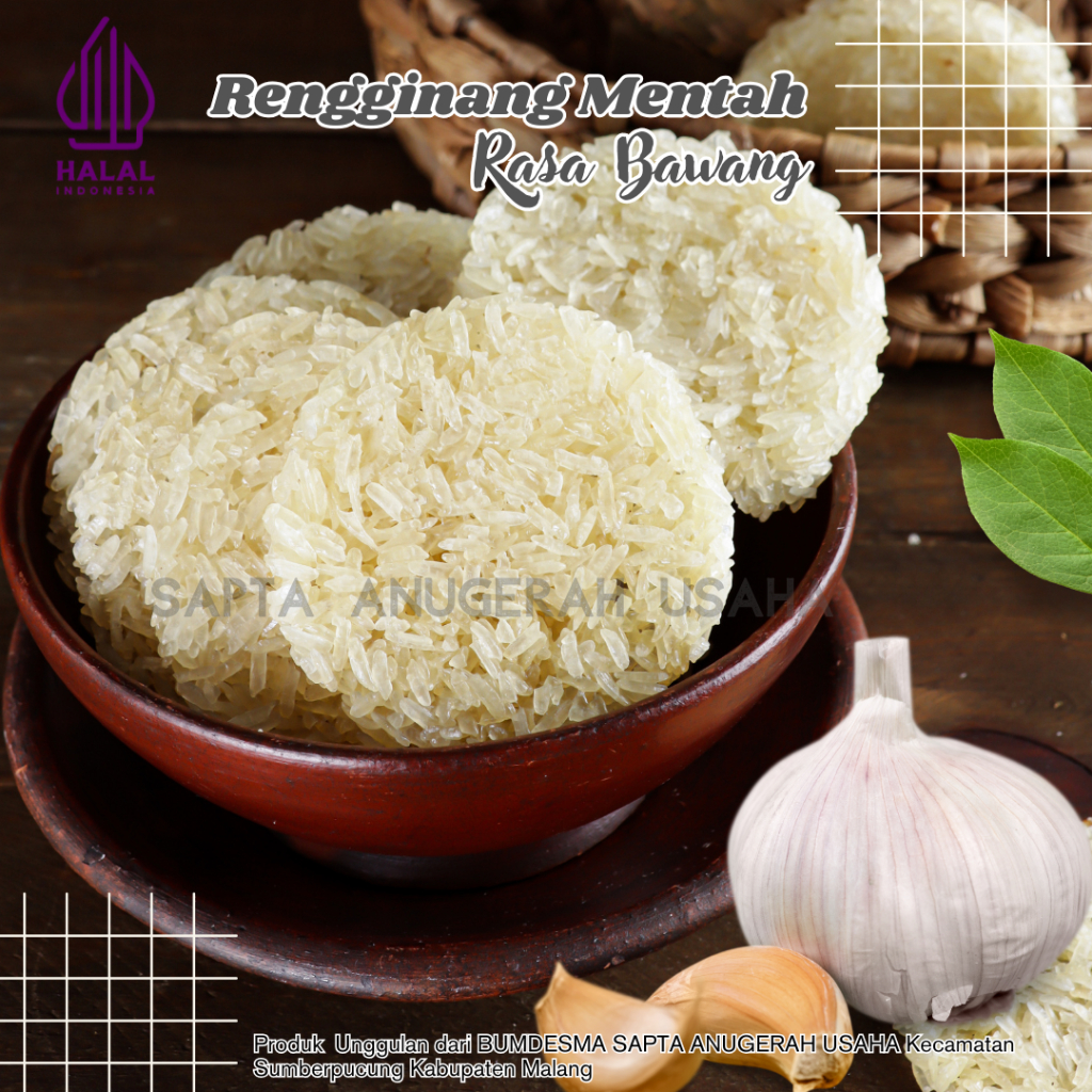 

Rengginang Mentah Rengginang Terasi Rengginang Bawang Rengginang Gurih Alami Original