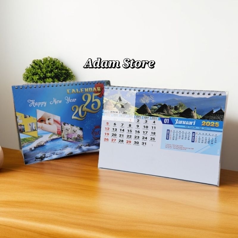 

Kalender meja 2025 kalender meja standar BO 03 Indonesia ( terima castume cetak merek)