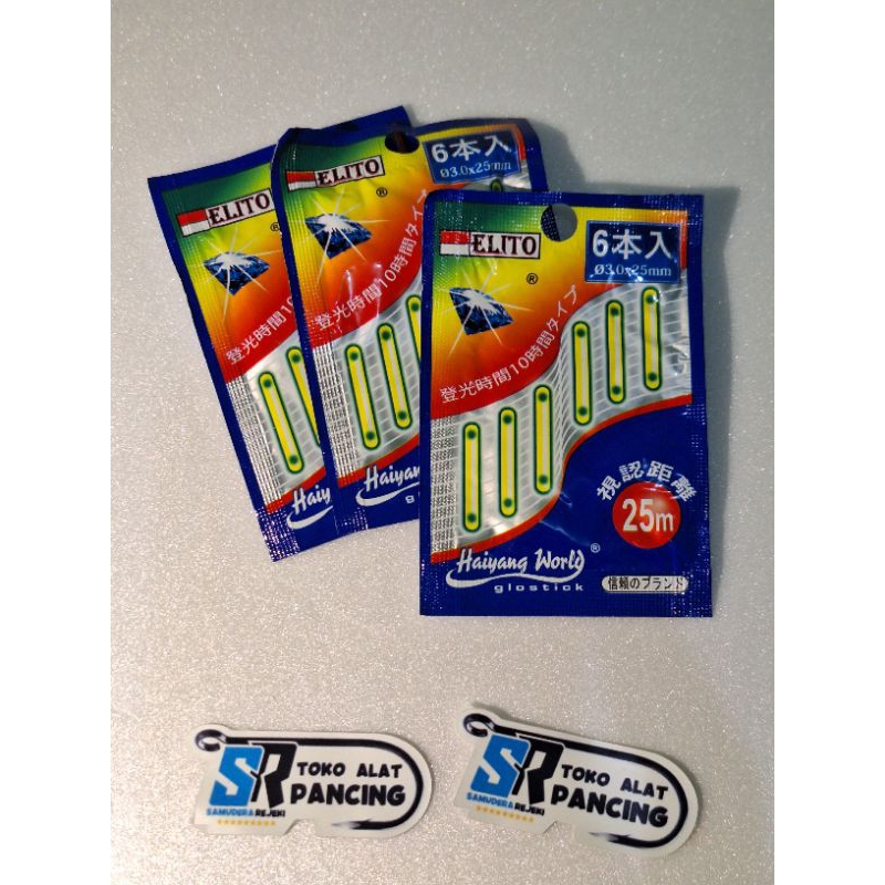 Fosfor pancing Elito haiyang isi 6pcs