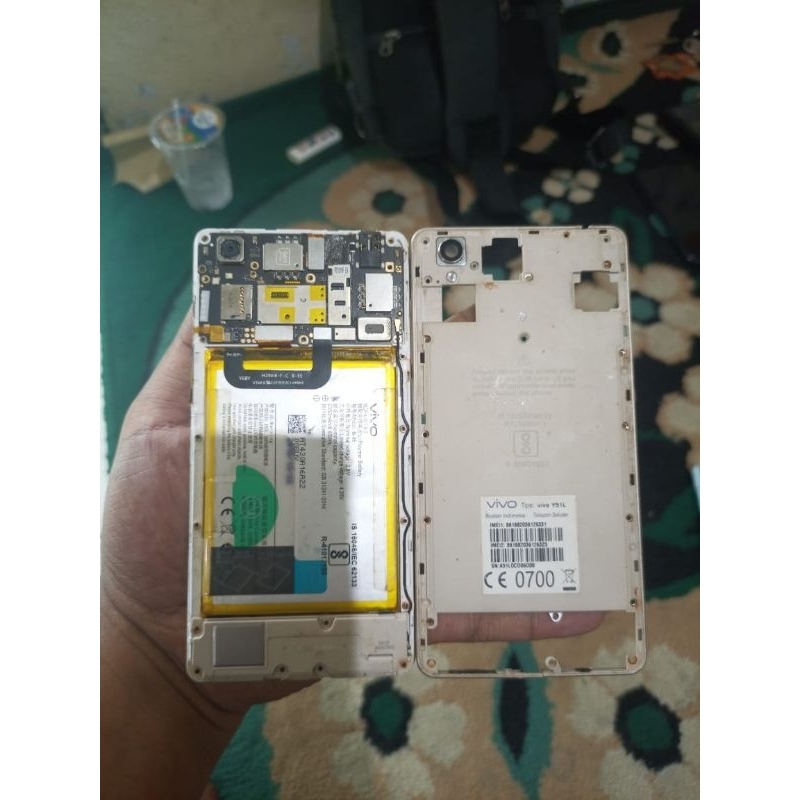 mesin baterai vivo y51L normal garansi