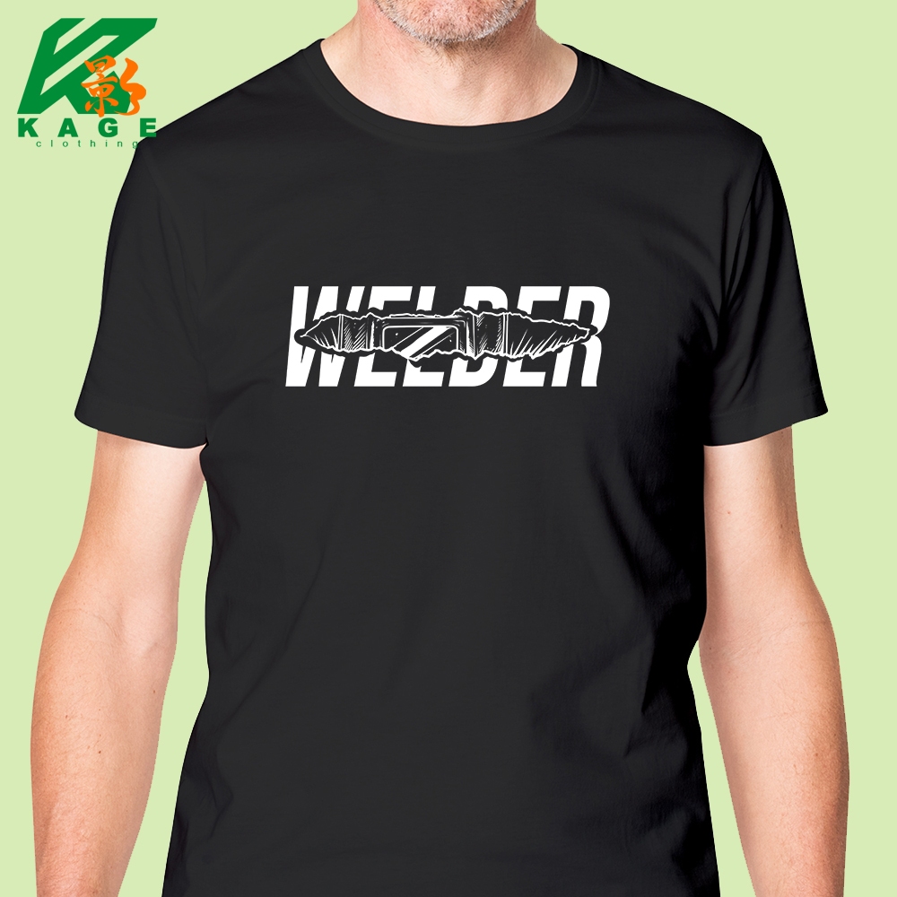Kaos WELDER Tshirt baju distro cotton combed 30s UNISEX KAOS TEKNIK BENGKEL OTOMOTIF WELDING