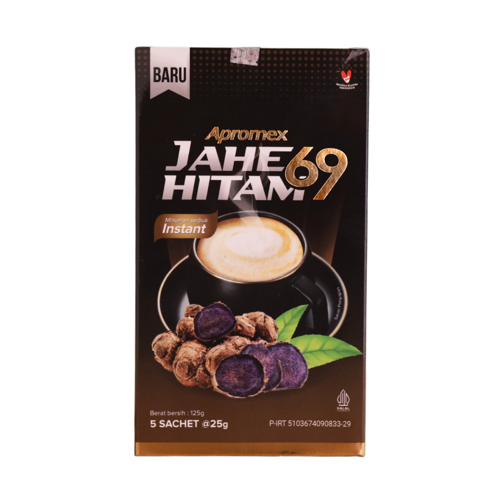 

APROMEX 69 - Jahe Hitam Minuman Herbal Instan 5 Sachet