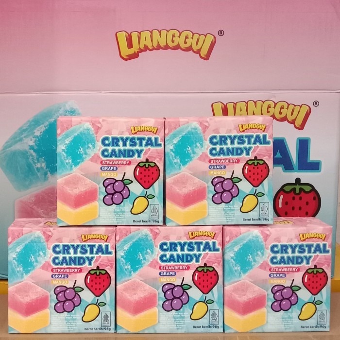 

Lianggui Crystal Candy 96 gr Permen Lunak