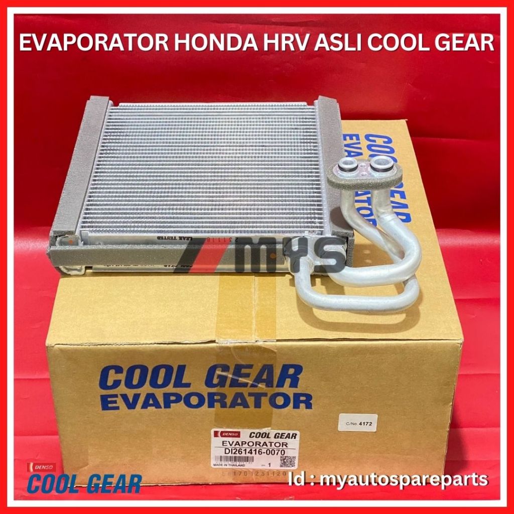 EVAPORATOR COOLING AC Mobil HONDA HRV EVAP ASLI COOL GEAR