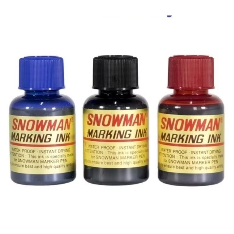 

Refill Isi Tinta Spidol Permanent Snowman