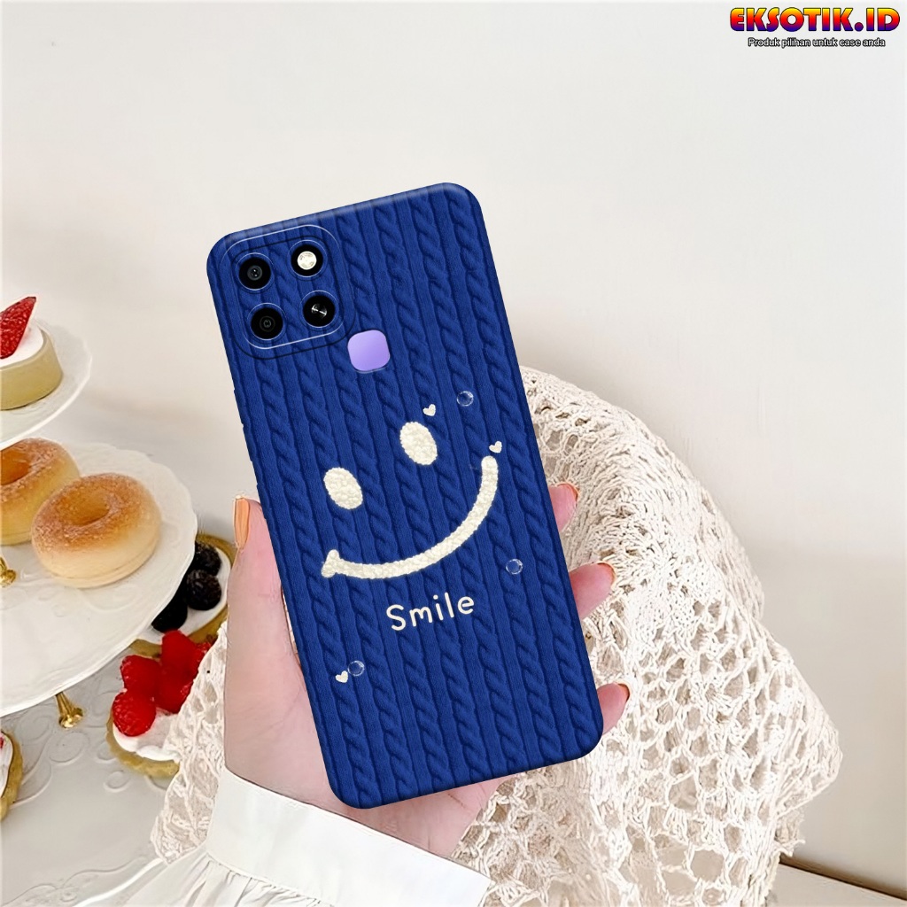 Case Infinix Smart 6 - Casing Infinix Smart 6 - Fashion Casse - Silikon Infinix Smart 6  - Motif Ker