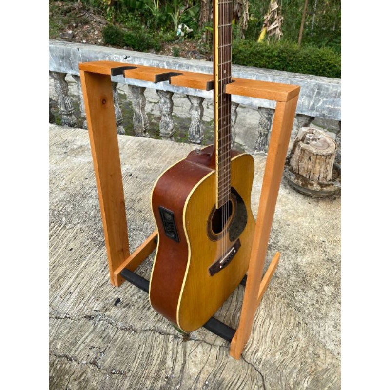 Stand Gitar Kayu l Rak Gitar